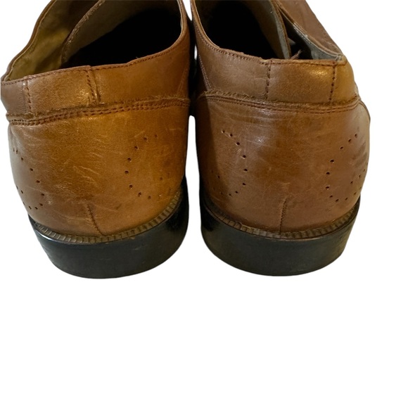 Stacy Adam’s men’s brown leather oxfords size 12 - Picture 3 of 5